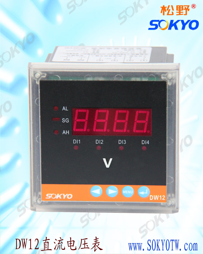 数字电压表,DW12直流电压表,电压表
